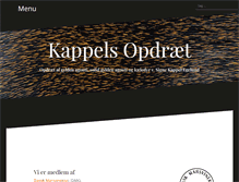 Tablet Screenshot of kappelsmarsvin.dk